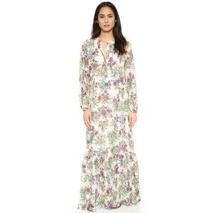 Essentiel Antwerp Size 36 / 4 Lucky Love Floral Maxi Dress Long Sleeve Modest